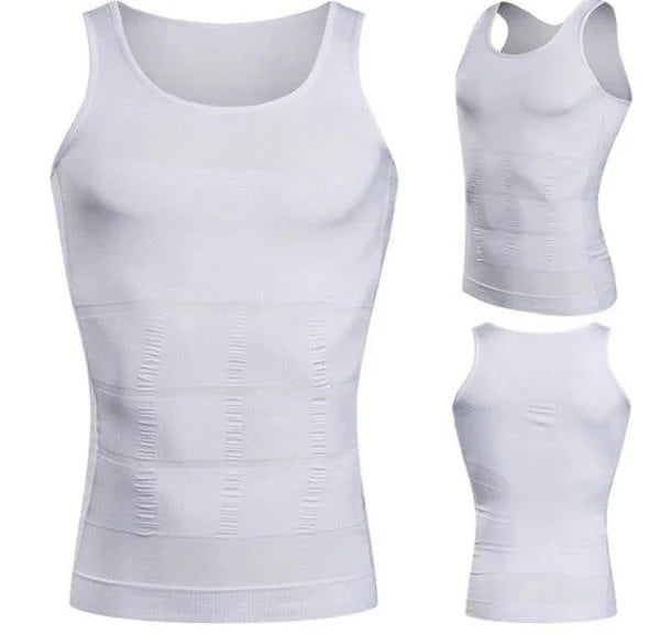 Men's Nylon-Spandex Body Shaper Vest